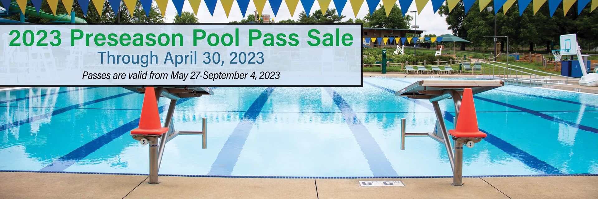Pool Pass Sale